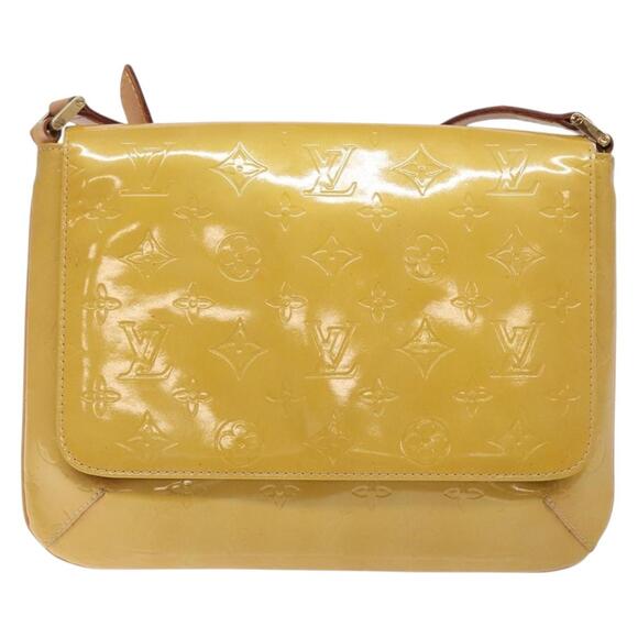 LOUIS VUITTON Monogram Vernis Thompson Street Bag Beige M91301 - Picture 13 of 16